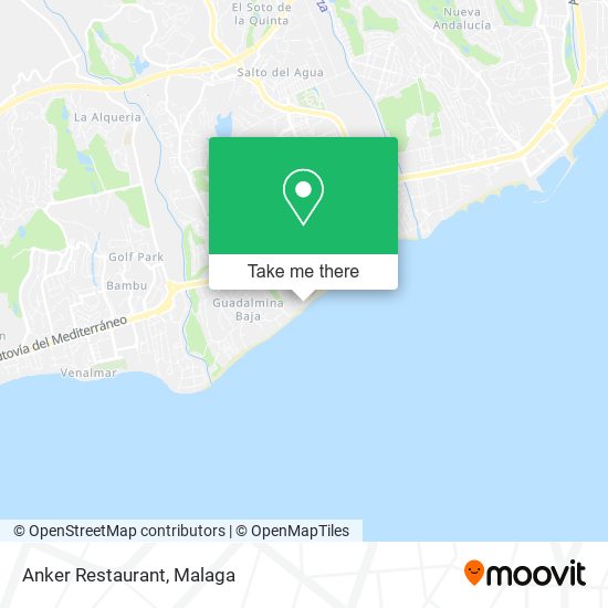 Anker Restaurant map