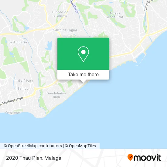 2020 Thau-Plan map