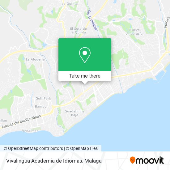 Vivalingua Academia de Idiomas map