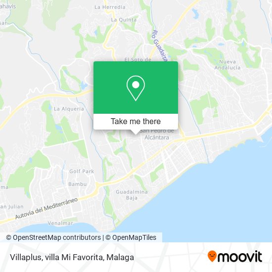 Villaplus, villa Mi Favorita map