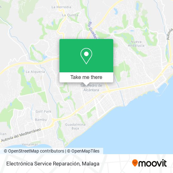 Electrónica Service Reparación map