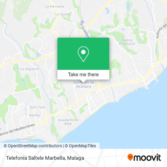 Telefonía Saltele Marbella map