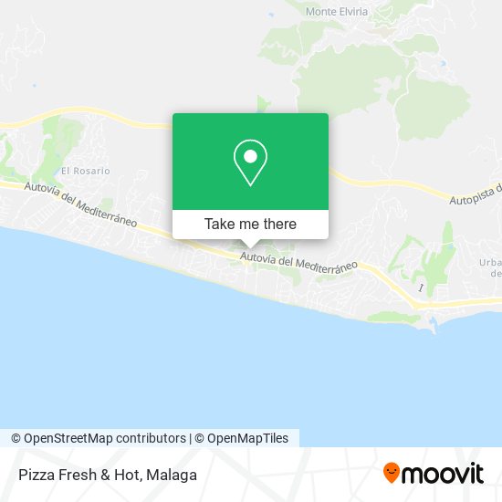 Pizza Fresh & Hot map