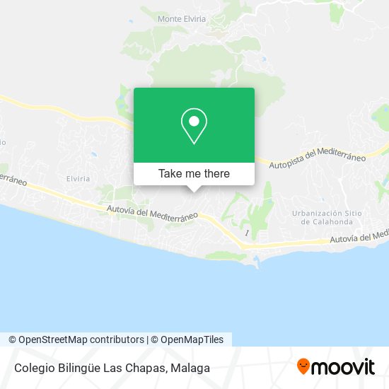 Colegio Bilingüe Las Chapas map