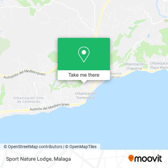 Sport Nature Lodge map