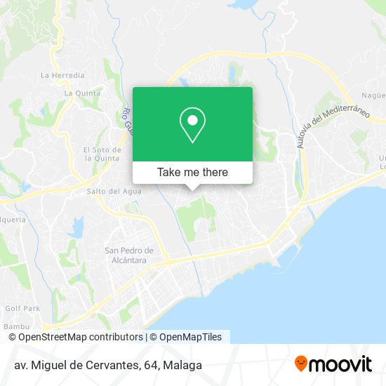 av. Miguel de Cervantes, 64 map