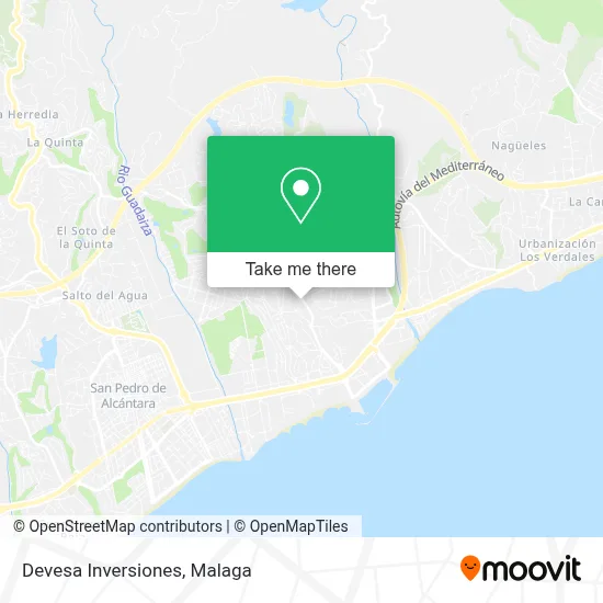 Devesa Inversiones map