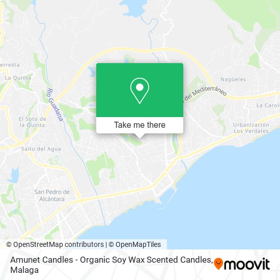Amunet Candles - Organic Soy Wax Scented Candles map