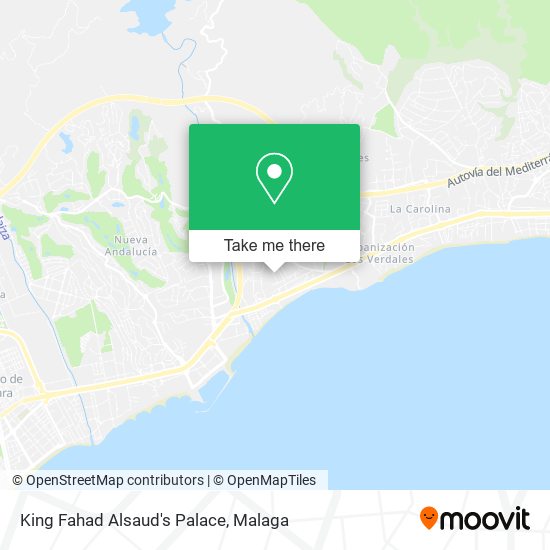 King Fahad Alsaud's Palace map