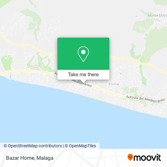 mapa Bazar Home