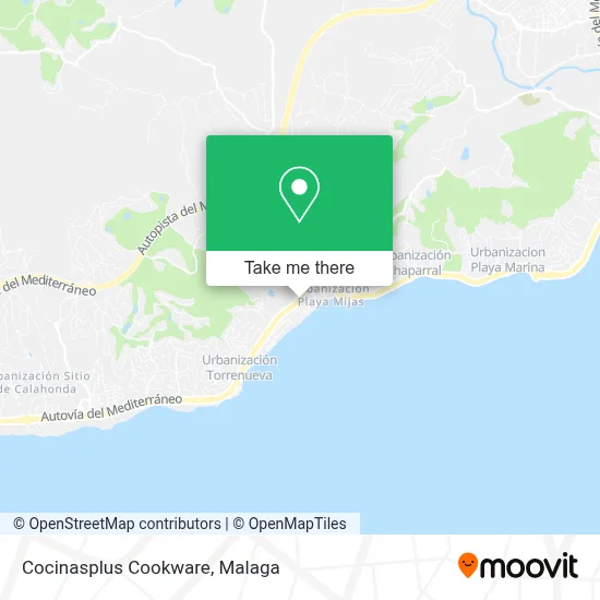 Cocinasplus Cookware map