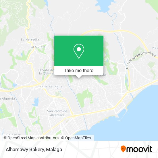 Alhamawy Bakery map