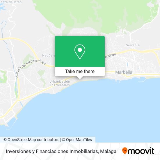 Inversiones y Financiaciones Inmobiliarias map