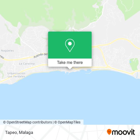 Tapeo map