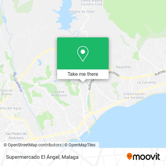 Supermercado El Ángel map