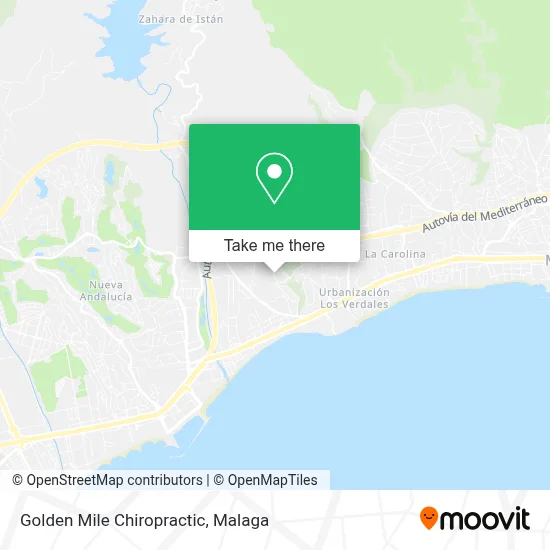 Golden Mile Chiropractic map