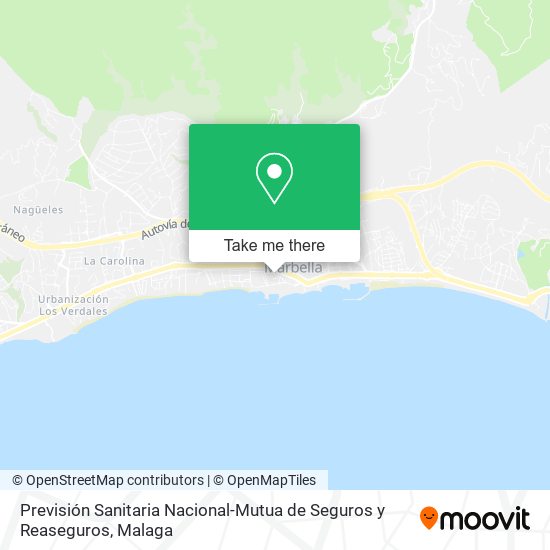 Previsión Sanitaria Nacional-Mutua de Seguros y Reaseguros map