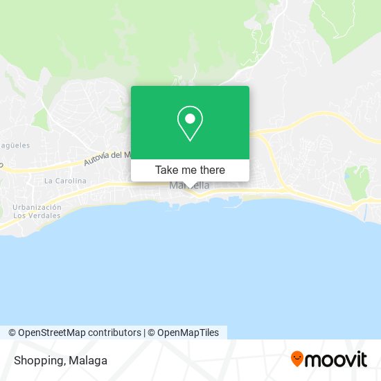 Shopping map