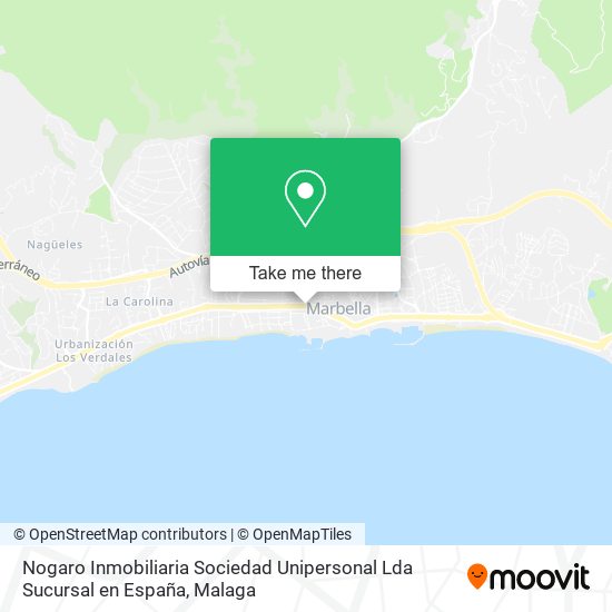 Nogaro Inmobiliaria Sociedad Unipersonal Lda Sucursal en España map