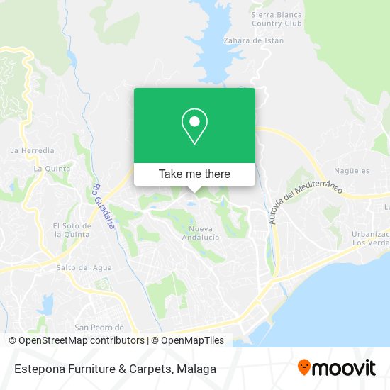 mapa Estepona Furniture & Carpets