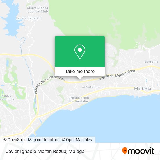Javier Ignacio Martín Rozua map