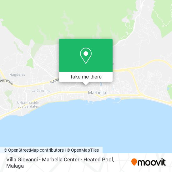 Villa Giovanni - Marbella Center - Heated Pool map