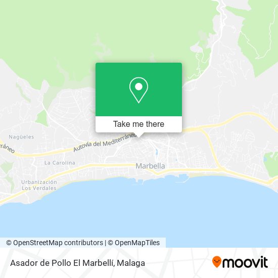 Asador de Pollo El Marbellí map