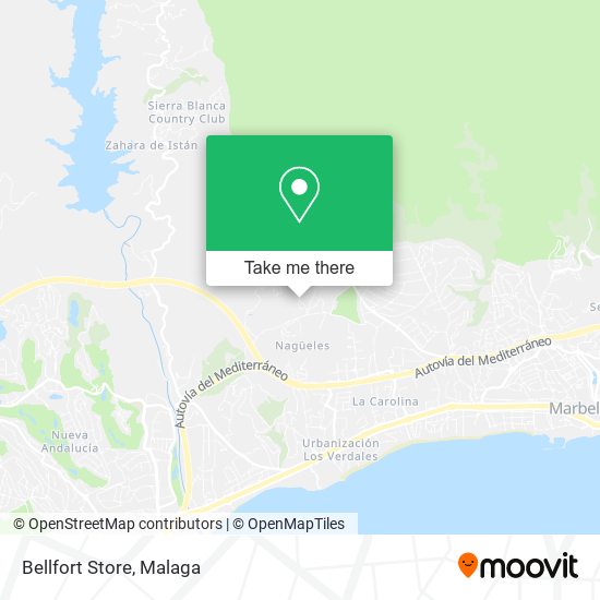 Bellfort Store map