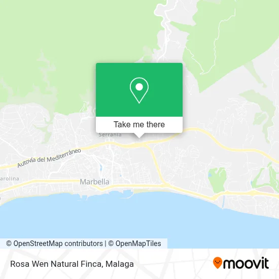 Rosa Wen Natural Finca map