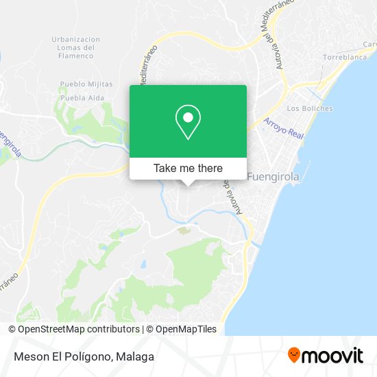 Meson El Polígono map
