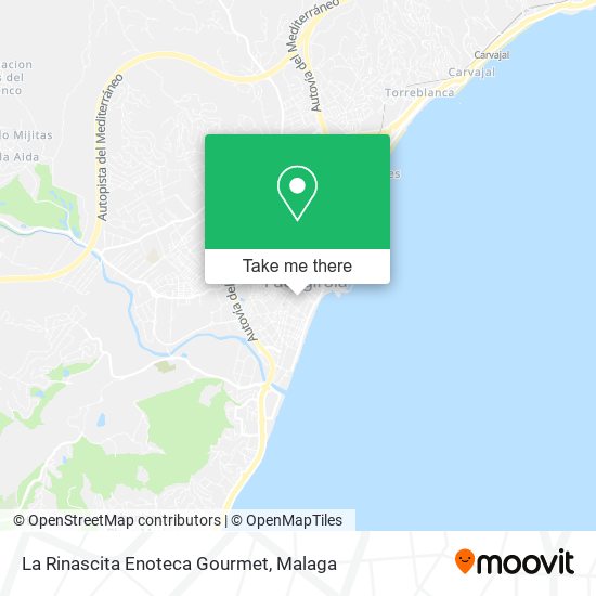 La Rinascita Enoteca Gourmet map