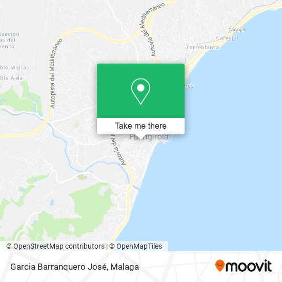 Garcia Barranquero José map