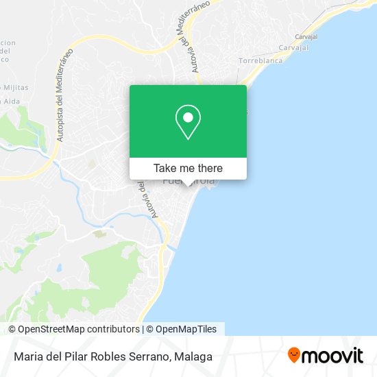 Maria del Pilar Robles Serrano map