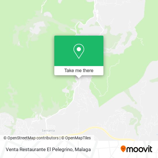 Venta Restaurante El Pelegrino map