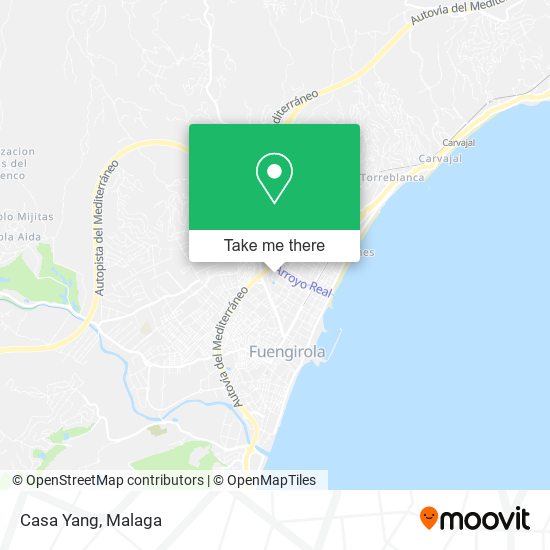 Casa Yang map