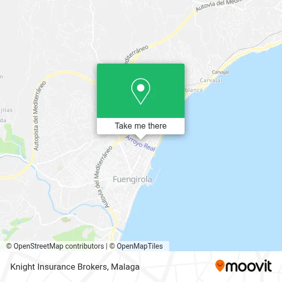 Knight Insurance Brokers map