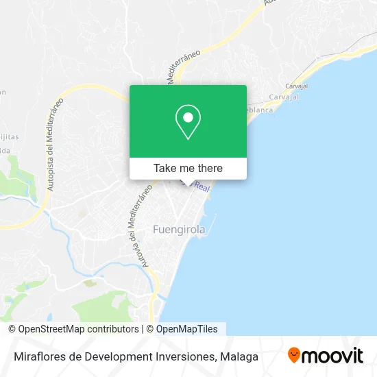 Miraflores de Development Inversiones map