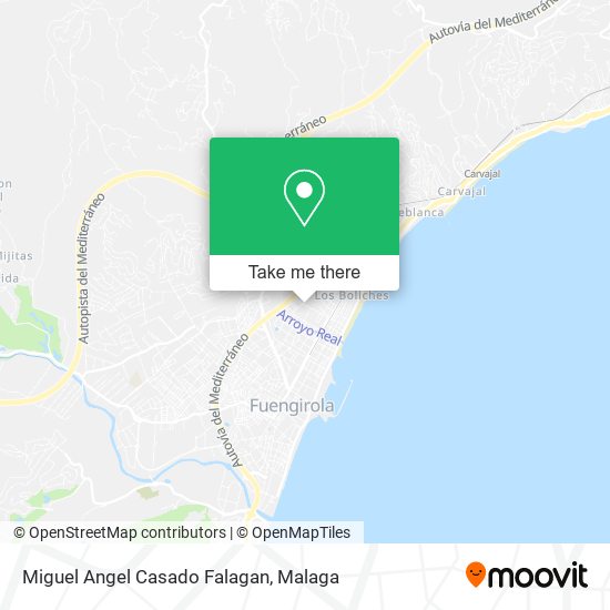 Miguel Angel Casado Falagan map