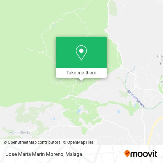 José María Marín Moreno map