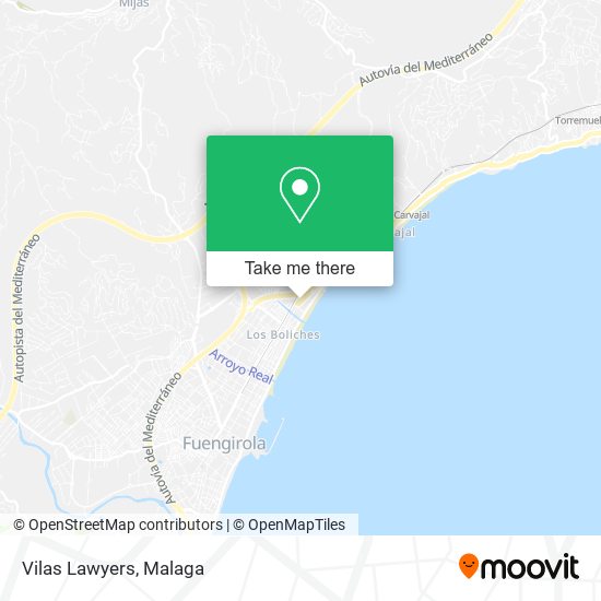 Vilas Lawyers map