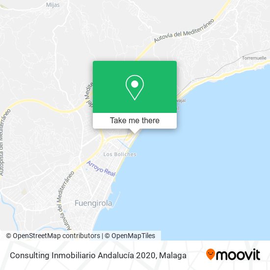 Consulting Inmobiliario Andalucía 2020 map