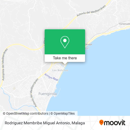 Rodríguez Membribe Miguel Antonio map
