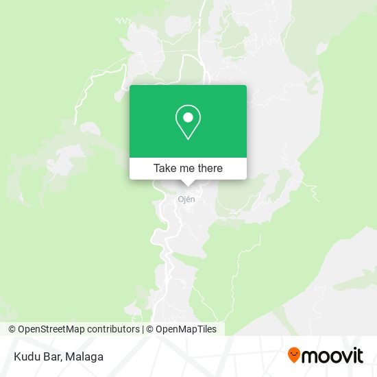 Kudu Bar map