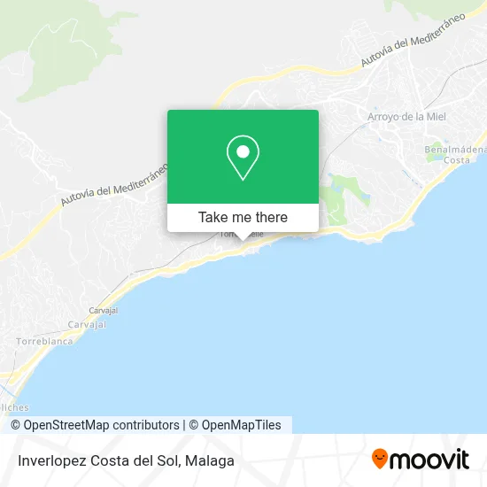Inverlopez Costa del Sol map
