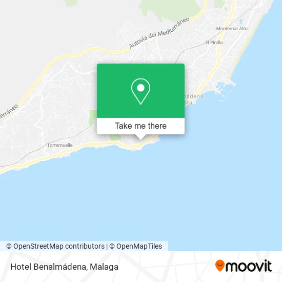 Hotel Benalmádena map