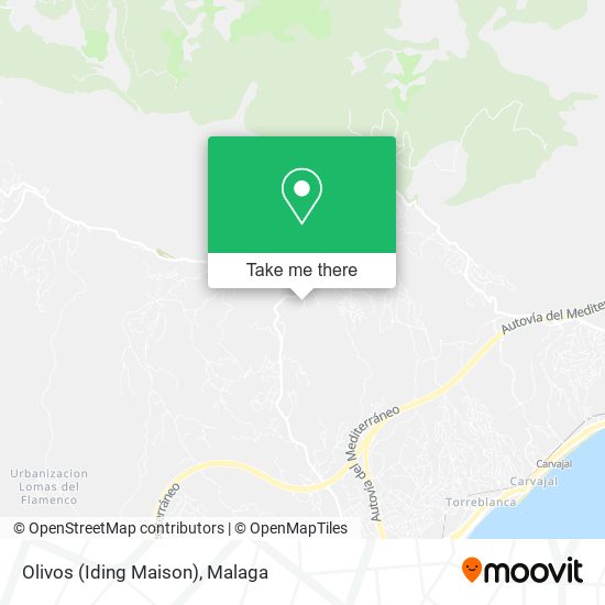 Olivos (Iding Maison) map