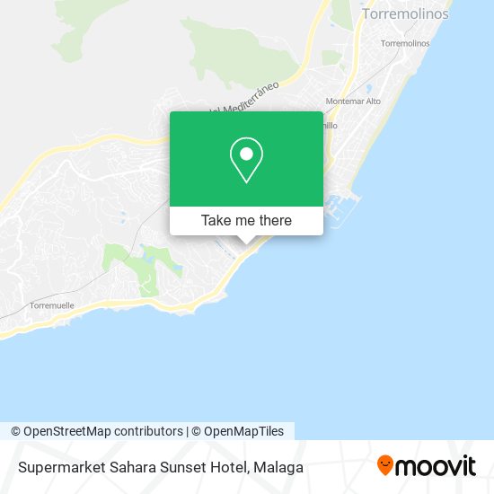 Supermarket Sahara Sunset Hotel map