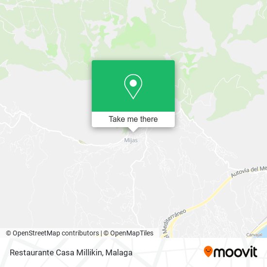Restaurante Casa Millikin map