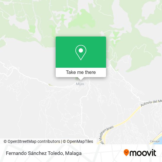 Fernando Sánchez Toledo map