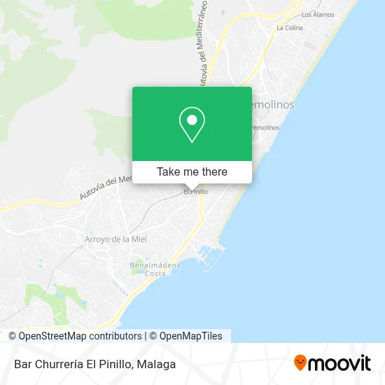 Bar Churrería El Pinillo map